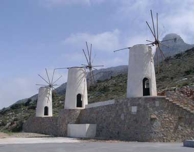 Windmühle auf Jreta